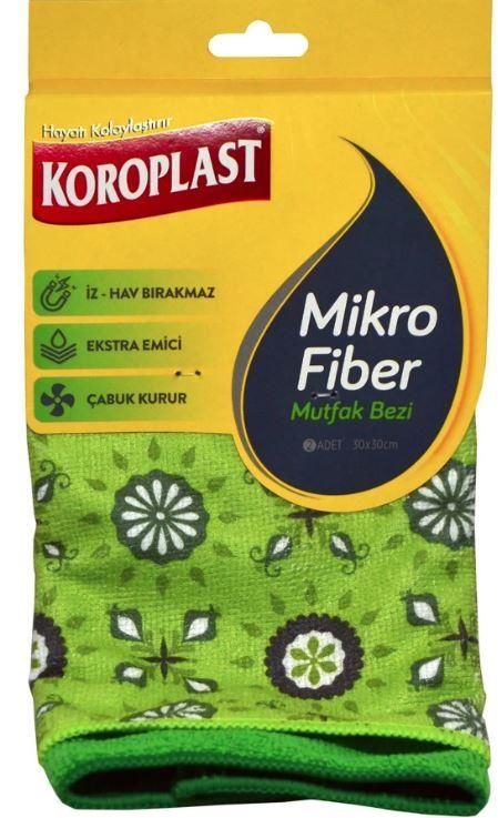 Koroplast Mikrofiber Mutfak Bezi 2'li