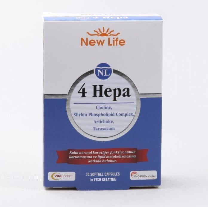 New_Life 4 Hepa 30 Yumuşak Kapsül