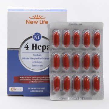 New_Life 4 Hepa 30 Yumuşak Kapsül