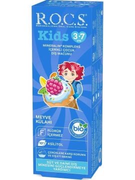 Rocs Kids Meyve Külahı 3-7 Yaş Diş Macunu 35 ml