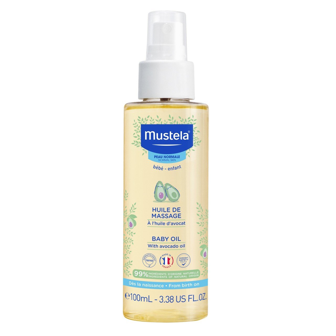 Mustela 100 ml Bebek Masaj Yağı
