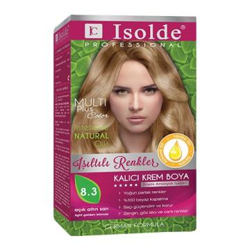 Isolde Bitkisel Saç Boyası Açık Altın Sarı 8.3