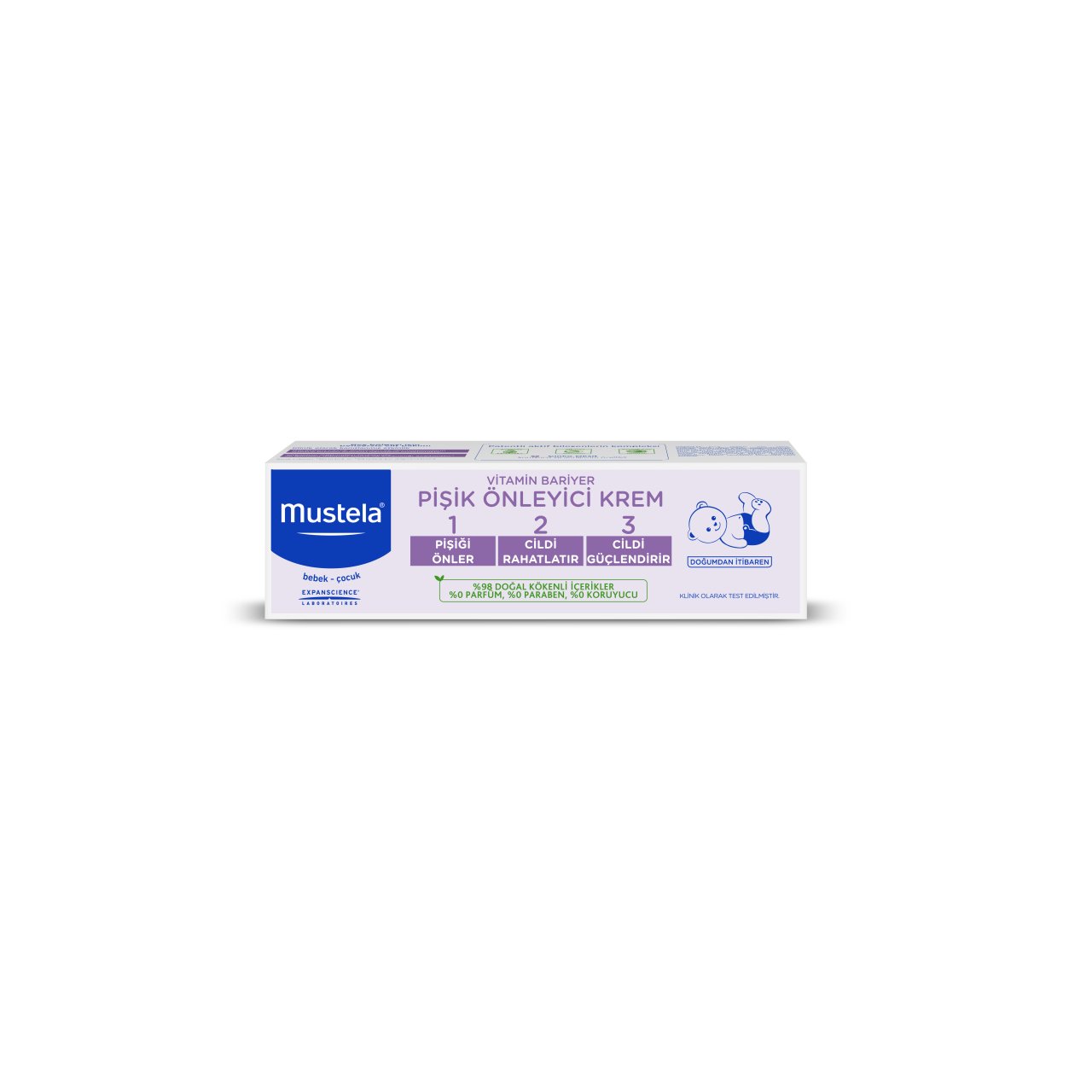 Mustela Vitamin Barrier 1-2-3 50 ml Pişik Önleyici Krem