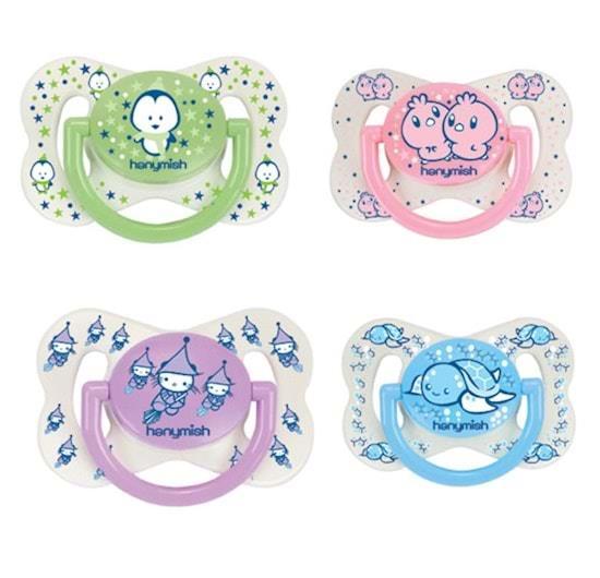 Hanymish Cute Silikon Damaklı  Emzik No:3 102