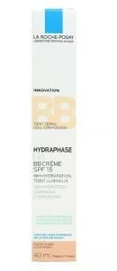 La Roche Posay Hydraphase BB Spf 15 Cream Light 40ml
