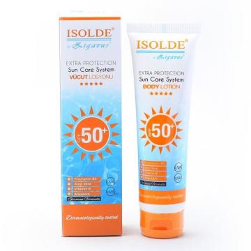 50 SPF Zigavus Isolde Vucüt Güneş Koruyucu Losyon