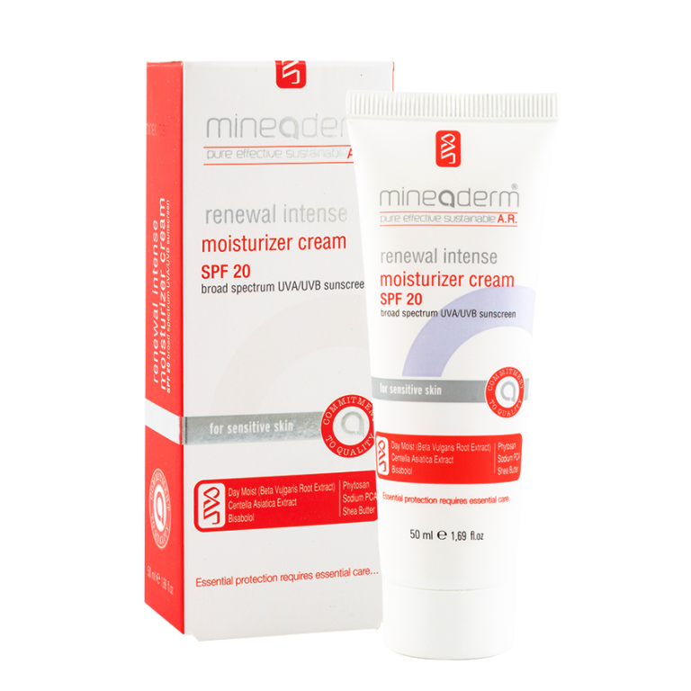 Mineaderm Renewal Intense Moisturizer Nemlendirici Bakım Kremi SPF 20 50 ml