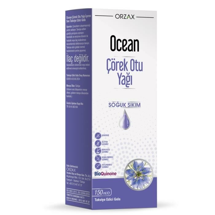 Ocean Çörek Otu Yağı 150 ML
