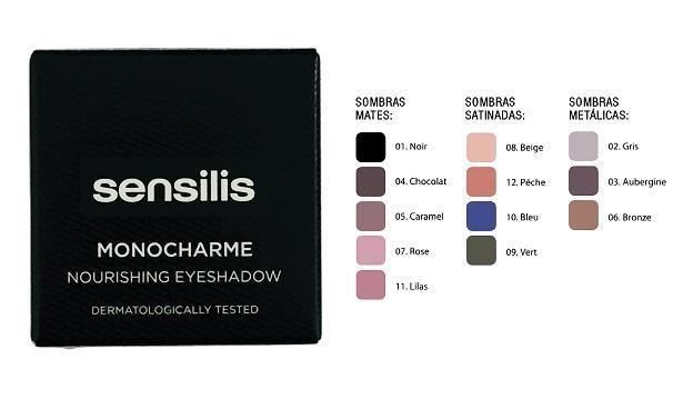 Sensilis Monocharm Nourishing Eye Shadow 3 gr-05 Caramel
