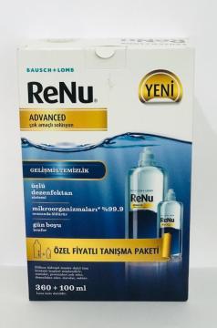 Bausch Lomb Renu Advanced Lens Solüsyonu 360 ml + 100 ml Set