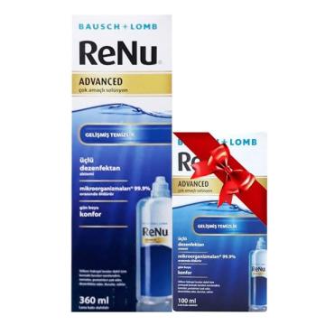 Bausch Lomb Renu Advanced Lens Solüsyonu 360 ml + 100 ml Set