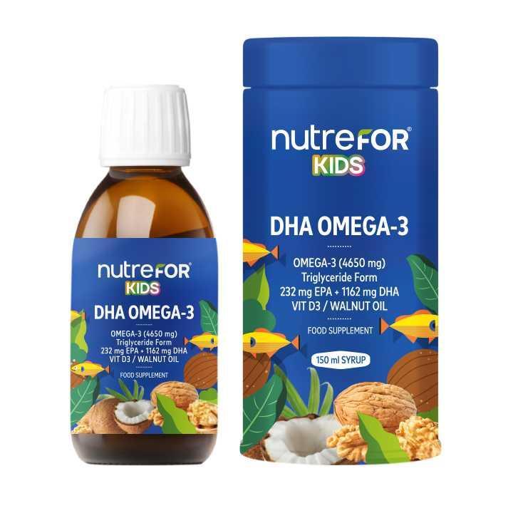 Nutrefor Kids DHA Omega-3 150 ml Şurup