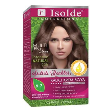 İsolde Bitkisel Saç Boyası Çikolata Kahve 6.7