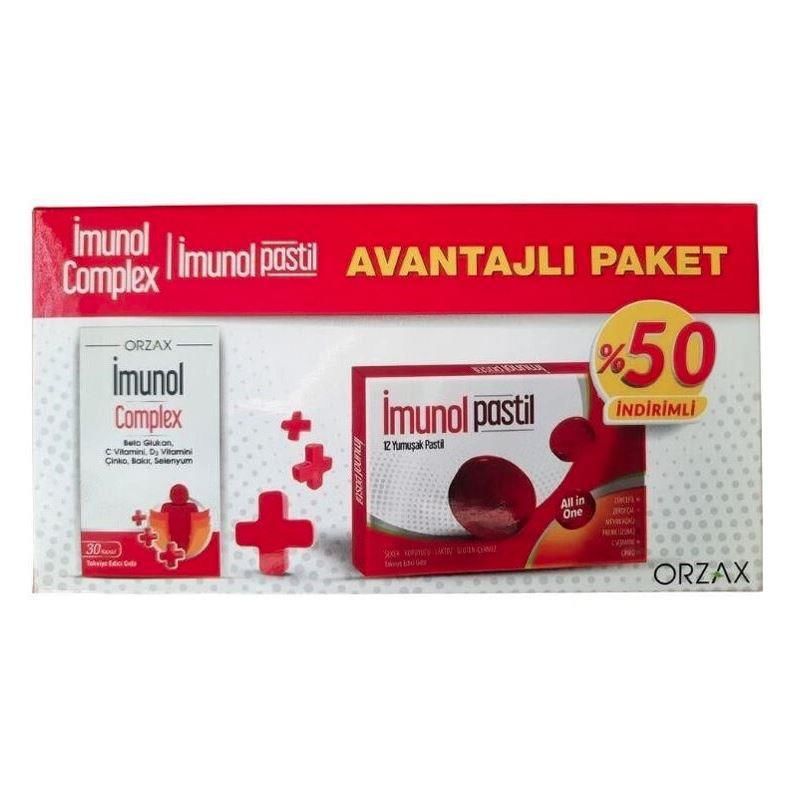 Orzax İmunol Complex + İmunol Pastil Avantajlı Paket