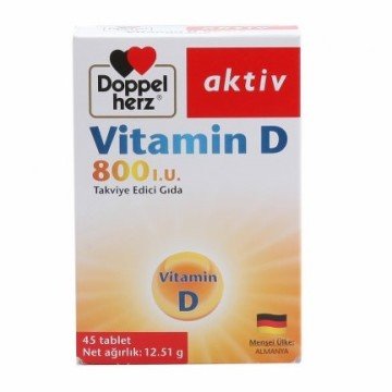 Doppelherz Aktiv Vitamin D 800 I.U. 45 Tablet