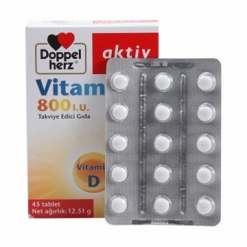 Doppelherz Aktiv Vitamin D 800 I.U. 45 Tablet