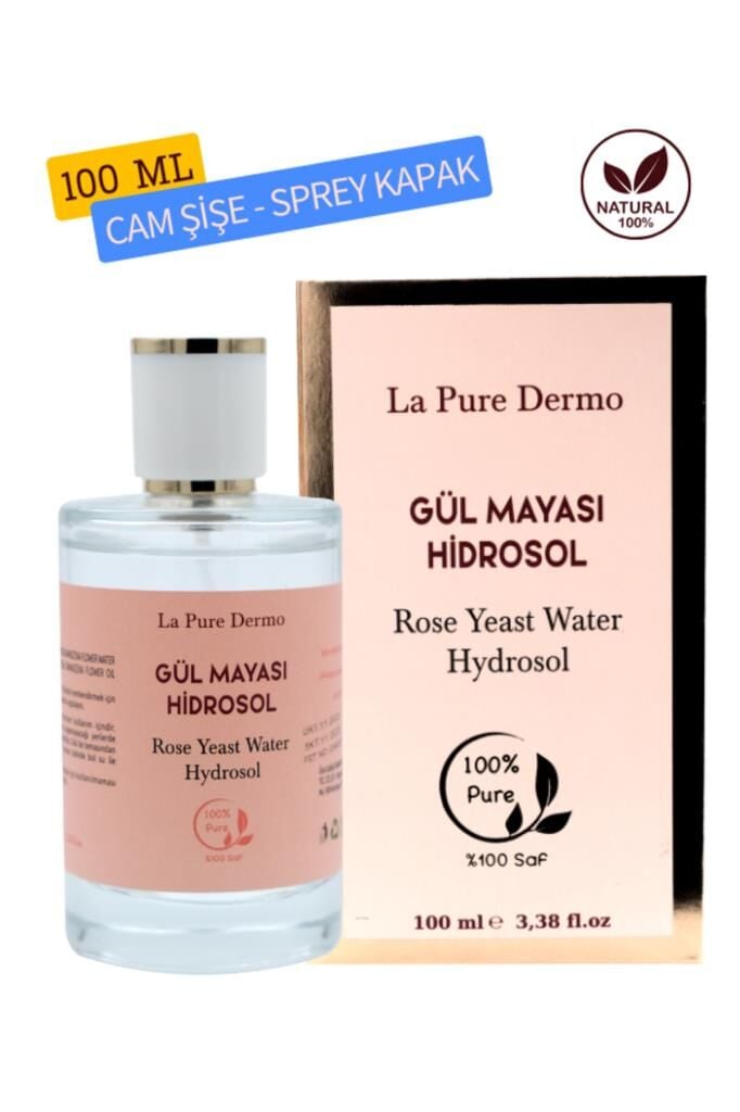 La Pure Dermo Gül Mayası Hidrosol Gözenek Sıkılaştırıcı Aydınlatıcı Yüz Tonik 100 ml