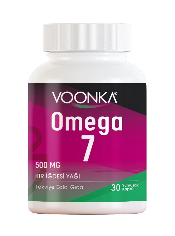 Voonka Omega 7 Kır İğdesi Yağı 30 Kapsül