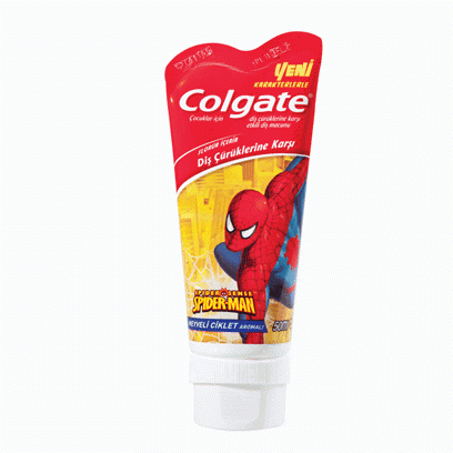 Colgate Çocuk Diş Macunu Spiderman 50 ml (Erkek çocuk/kız) çocuk