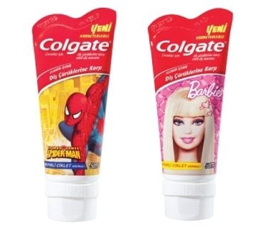 Colgate Çocuk Diş Macunu Spiderman 50 ml (Erkek çocuk/kız) çocuk
