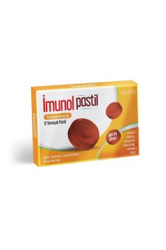 Orzax İmunol Pastil Portakal Aromalı 12 Yumuşak Kapsül