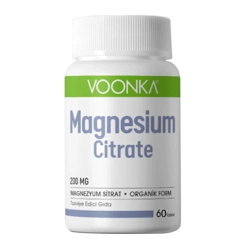 Voonka Magnezyum (Magnesium) Citrate 60 Kapsül