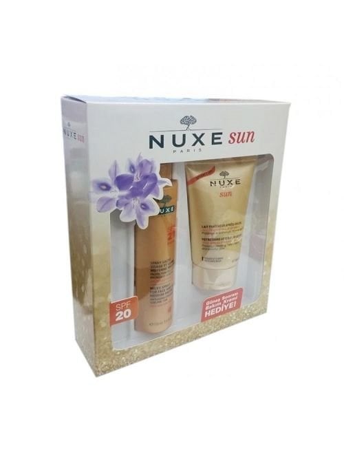 Nuxe Sun Spray Lacte Spf 20 150 ml Hediye After Sun 200 ml Güneş Losyonu