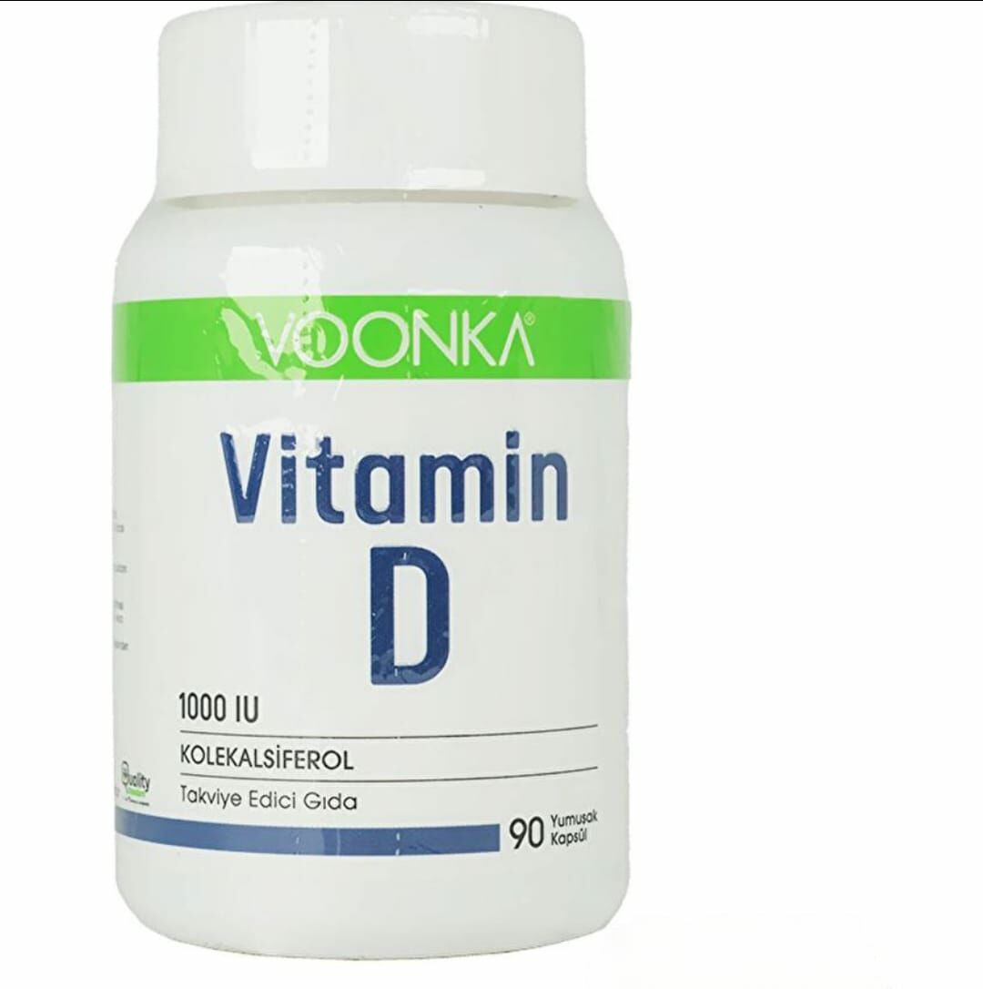 Voonka Vitamin D 90 Kapsül