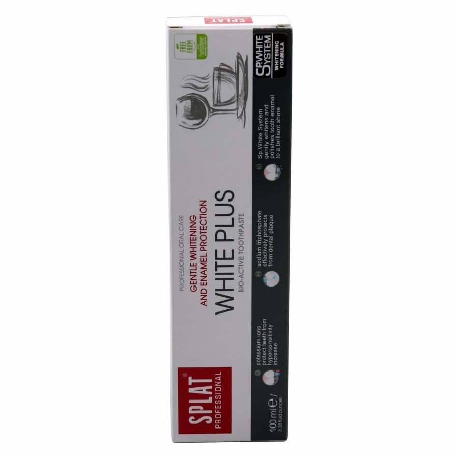 Splat White Plus Diş Macunu 100ml