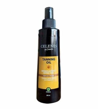 Celenes By Sweden Bronzlaştırıcı Yağ 200 ml