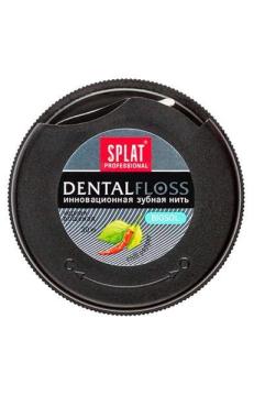 Splat Floss Chili Siyah Diş İpi 30 m