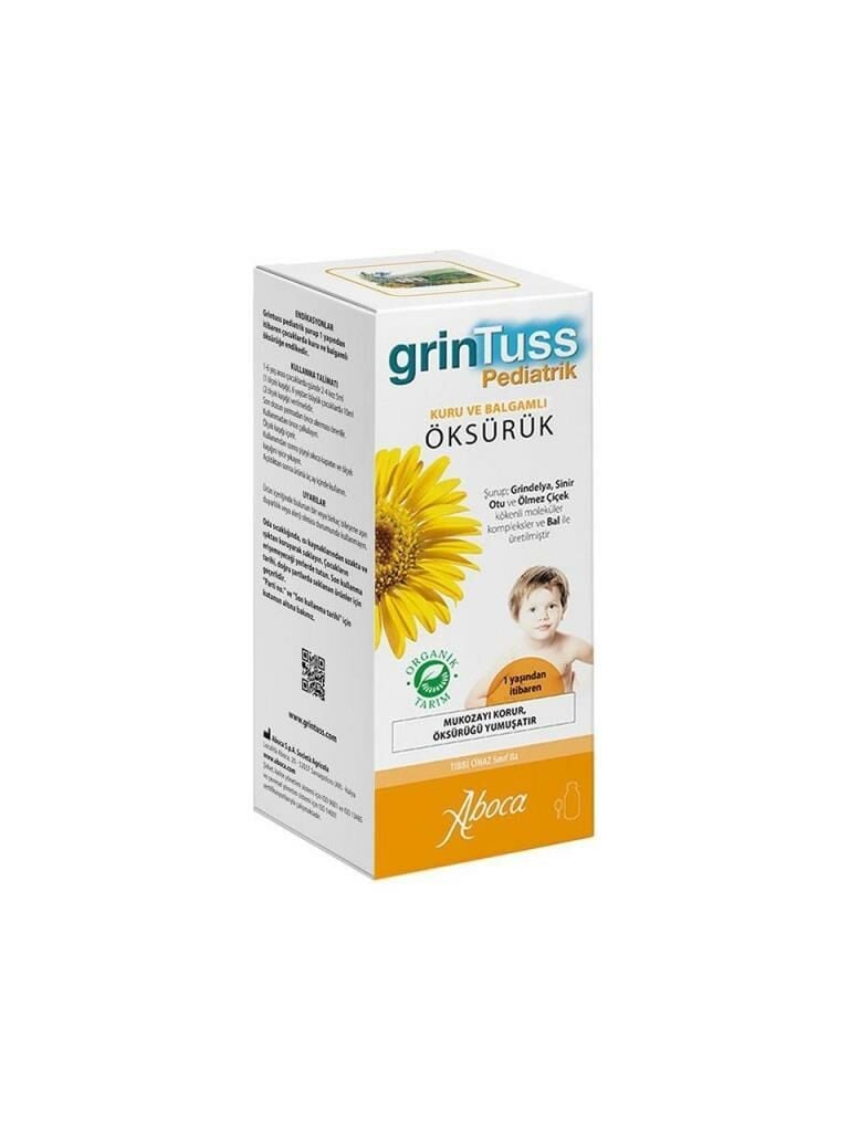 Grintuss Öksürük Şurubu Pediatrik 128 gr