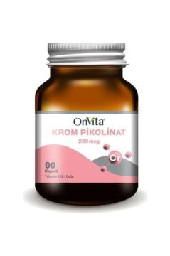 OnVita Krom Pikolinat 200 mcg 90 Kapsül