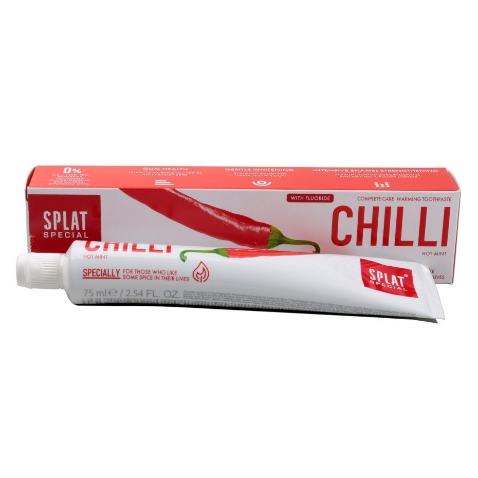 Splat Chili Diş Macunu 75ml Şili Acı Biber Özlü