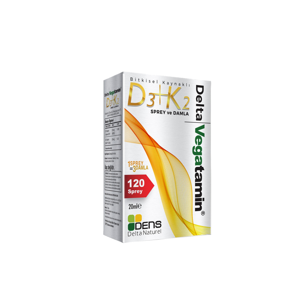 Delta Vegatamin D3 K2 Sprey Damla 20ml