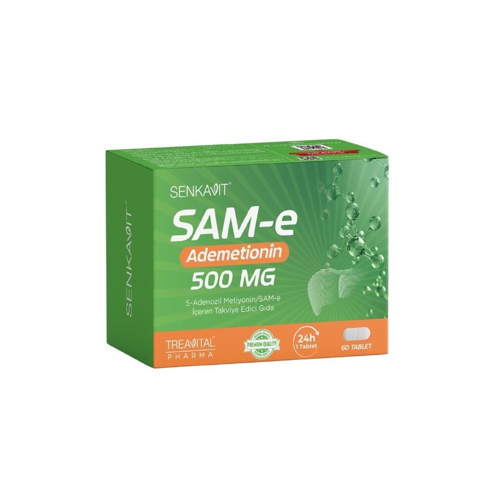 Senkavit S-adenozil Metiyonin/SAM-e İçeren 60 Tablet