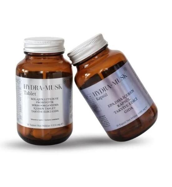 Hydra Musk Gıda Takviyesi 30 Tablet+30 Kapsül