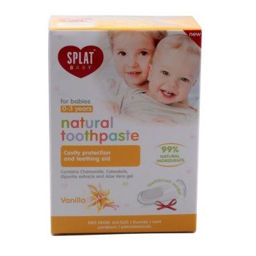 Splat Junior Çocuk Diş Macunu Vanilyalı 0-3 40ml