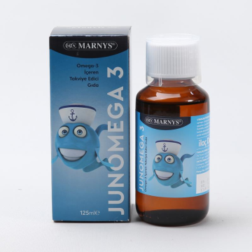 Marnys Junomega 3 125 ml Balık Yağı Şurubu
