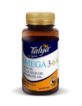 Talya Omega 3-6-9 Softgel 60 Kapsül