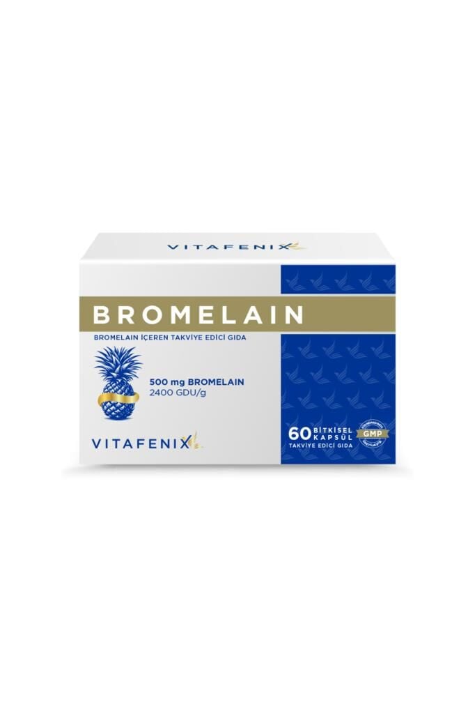 Vitafenix Bromelain 500 mg 60 Kapsül