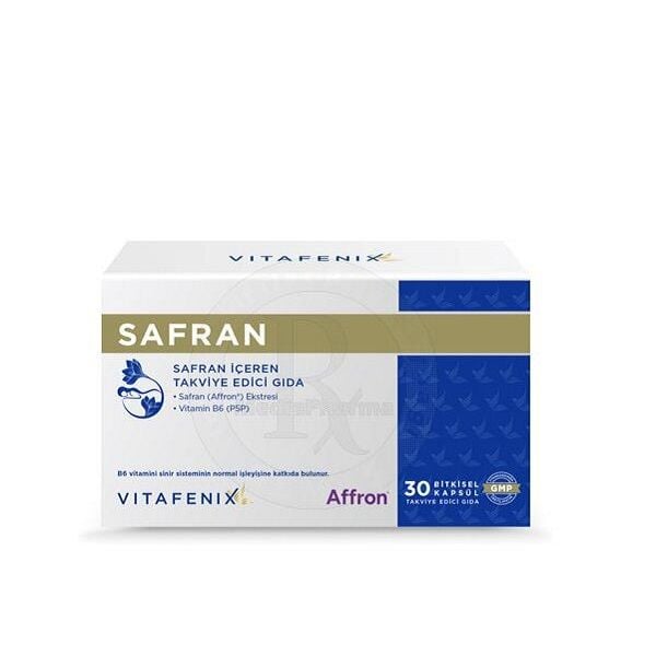 Vitafenix Safran 30 Bitkisel Kapsül