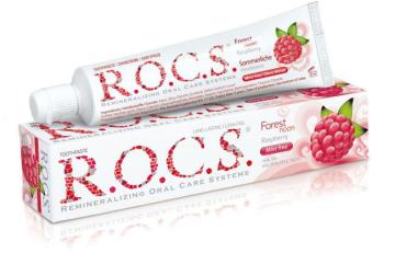 Rocs Mint Free-Nane ve Mentol İçermeyen Ahududu Özlü Diş Macunu