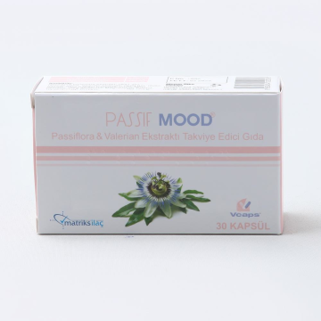 Passif Mood Passiflora Valerian Takviye Edici Gıda 30 Kapsül