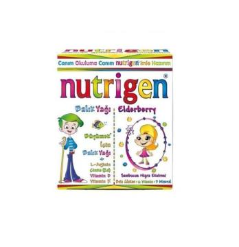Nutrigen Balık Yağı 200 ml + Elderberry 200 ml Kofre