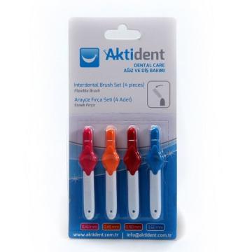 Aktident Arayüz Fırça Seti Karışık 4 Adet