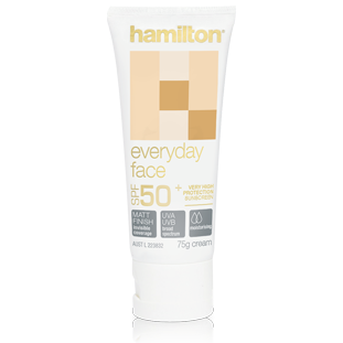 Hamilton Everyday Face Mat Spf 50+ 75 gr Güneş Kremi