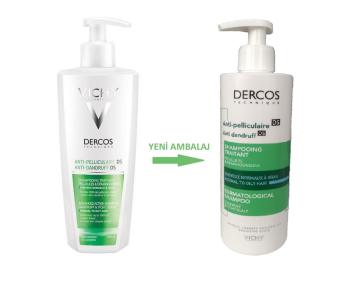 Vichy Dercos Kepek Karşıtı Normal ve Yağlı Saçlar 390 ml