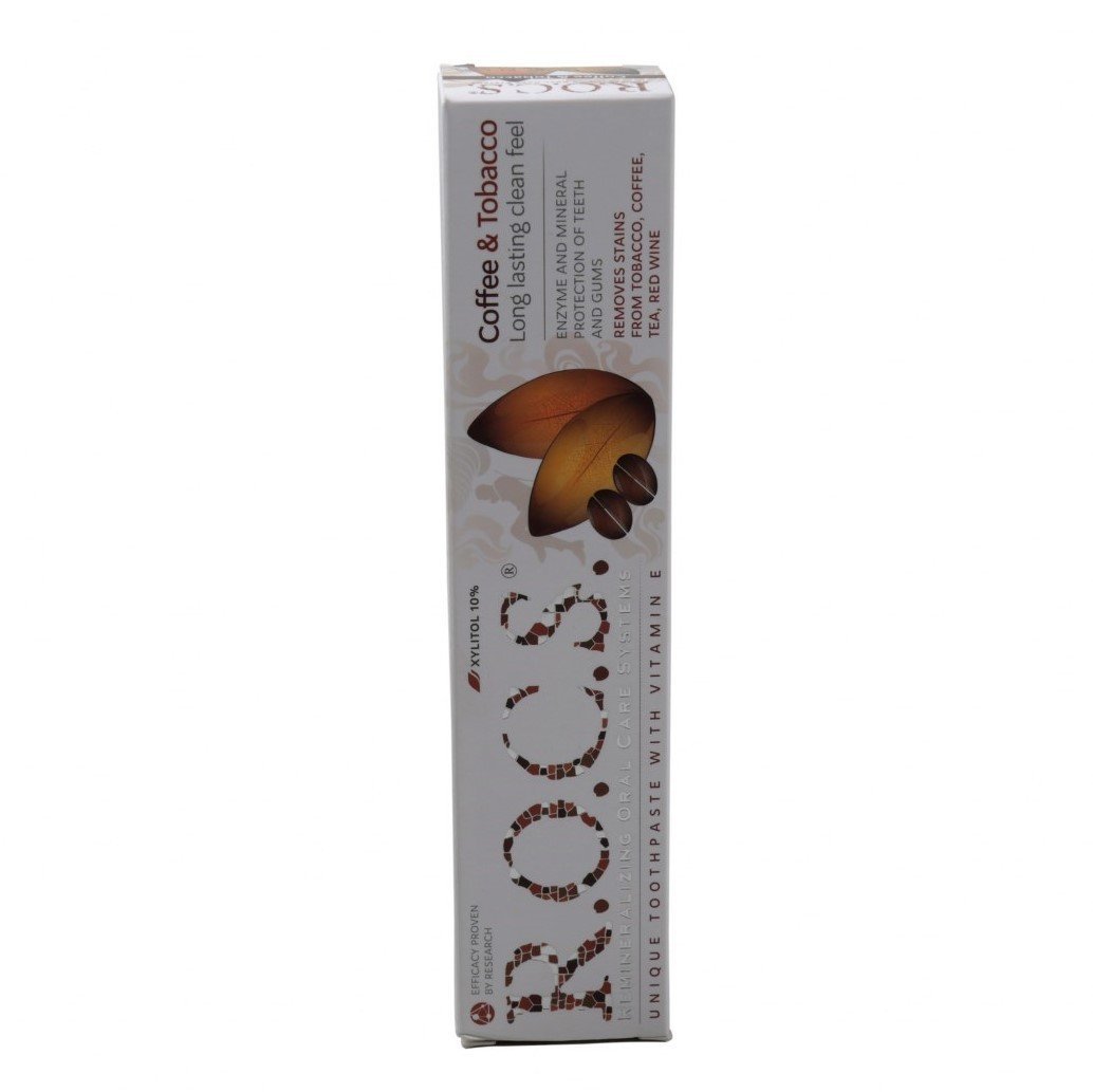 Rocs Kahve-Tütün Dişteki Lekelere Karşı Diş Macunu 60 ml