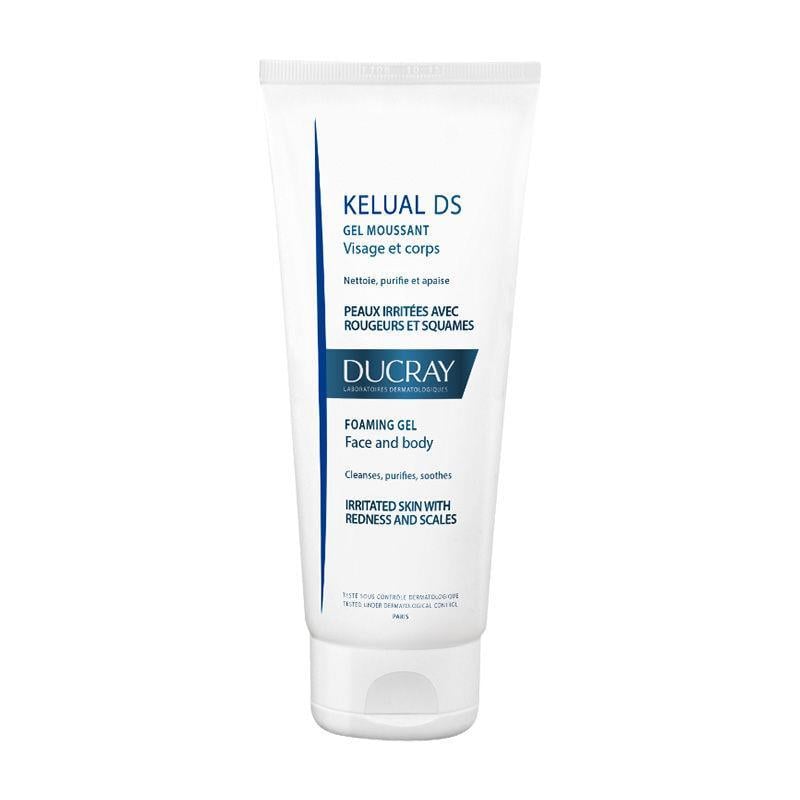Ducray Kelual DS Gel Moussant Yüz ve Vücut İçin Köpüren Temizleme Jeli 200 ml
